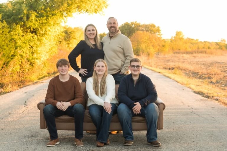 First Response Wellness founder Jason Thornton with family